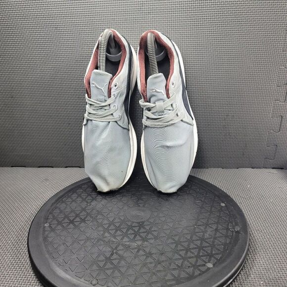 Puma Womens Sz 7.5 Grey Athletic Running Mesh Shoes - Picture 7 of 9